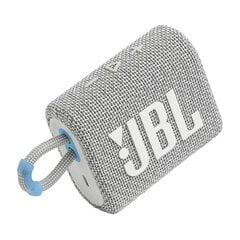 JBL Go3 Eco JBLGO3ECOWHT цена и информация | Аудио колонки | kaup24.ee
