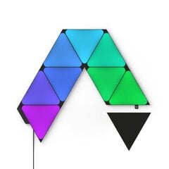 Стартовый комплект Nanoleaf Shapes Triangles Starter Kit, черный (9 панелей) цена и информация | Аксессуары для корпусов | kaup24.ee