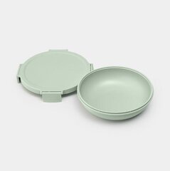Контейнер-тарелка для обедов Make & Take - Dark Grey цена и информация | Посуда для хранения еды | kaup24.ee