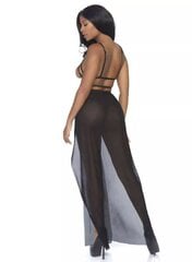 Seksikas kleit Leg Avenue, must hind ja info | Naiste sekspesu | kaup24.ee