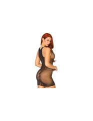 LEG AVENUE FISHNET HOURGLASS KEYHOLE MINI DRESS O.S. цена и информация | Сексуальное женское белье | kaup24.ee