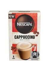 Nescafe Cappuccino растворимый кофейный напиток 8x15g, 4 набора упаковки цена и информация | Кофе, какао | kaup24.ee