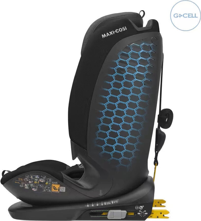 Maxi Cosi turvatool Titan Plus i-Size, 9-36 kg, Authentic Black цена и информация | Turvatoolid | kaup24.ee