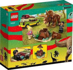 76959 LEGO® Jurassic World Triceratops uurimine цена и информация | Конструкторы и кубики | kaup24.ee