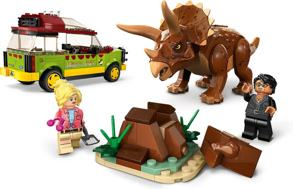 76959 LEGO® Jurassic World Triceratops uurimine цена и информация | Klotsid ja konstruktorid | kaup24.ee