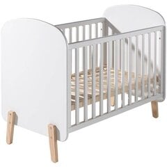 Детская кроватка Aatrium KIBB6014, белый цвет цена и информация | Детские кроватки | kaup24.ee