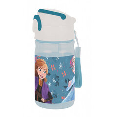 Питьевая бутылка с трубочкой Frozen, 350 мл цена и информация | Фляги для воды | kaup24.ee