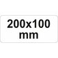 Pitskruvi 200x100mm kiir 63951 hind ja info | Käsitööriistad | kaup24.ee