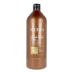 Питательный шампунь Redken All Soft Mega, 1 л цена и информация | Шампуни | kaup24.ee