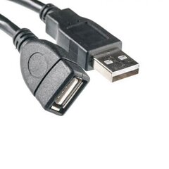 USB juhe 2.0 AF - AM, 0.5 m цена и информация | Кабели и провода | kaup24.ee