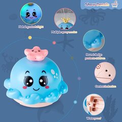 Helendav vannimängu purskkaev Octopus цена и информация | Игрушки для малышей | kaup24.ee