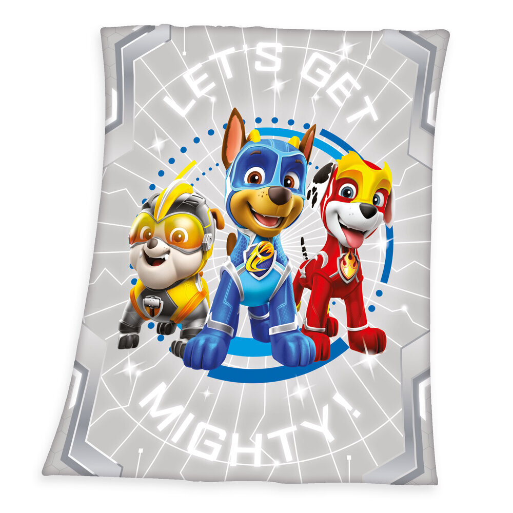 Herding ‘Paw Patrol‘ Lastetekk, 130x160 cm цена и информация | Voodikatted, pleedid | kaup24.ee