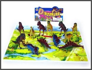 Dinosauruse kujude komplekt Jin, 14 cm цена и информация | Развивающие игрушки | kaup24.ee