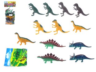 Dinosauruse kujude komplekt Jin, 14 cm цена и информация | Развивающие игрушки | kaup24.ee