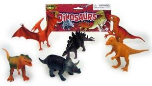Dinosauruse kujude komplekt Jin, 14-17 cm hind ja info | Arendavad mänguasjad | kaup24.ee