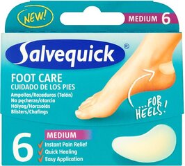 Jalakaitseplaastrid Salvequick Hydrocolloid, 6 tk. hind ja info | Esmaabi | kaup24.ee