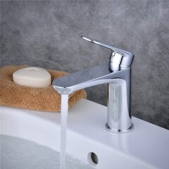 Смеситель для ванной комнаты Gudetap, хромированный цена и информация | Смесители | kaup24.ee