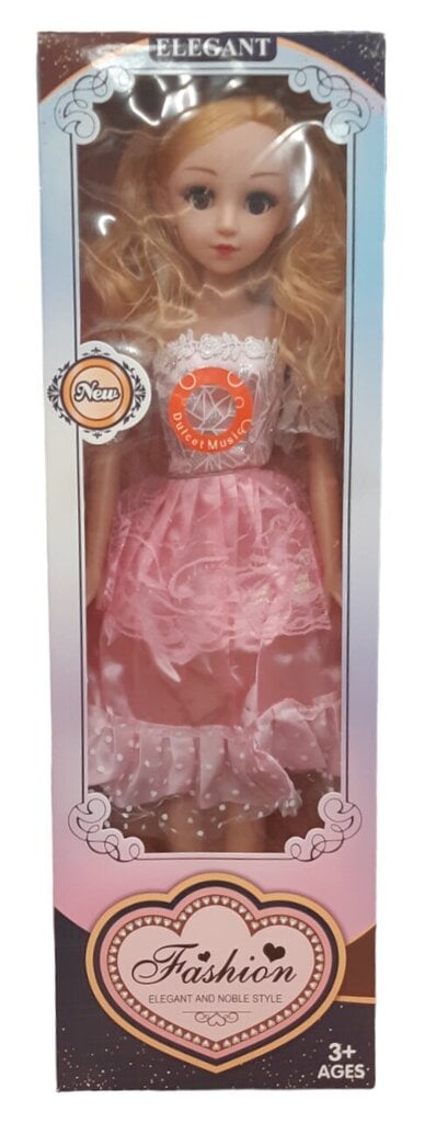 Elegantne nukk, 57 cm hind ja info | Tüdrukute mänguasjad | kaup24.ee