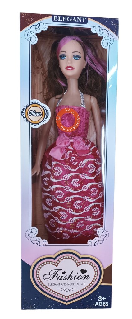 Elegantne nukk, 56 cm hind ja info | Tüdrukute mänguasjad | kaup24.ee