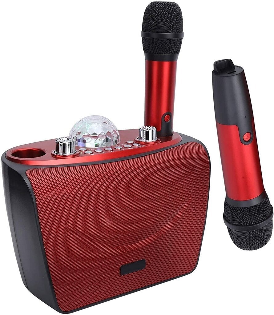 S202 Bluetooth Karaoke mikrofon koos kõlariga, 2 tk цена и информация | Mikrofonid | kaup24.ee