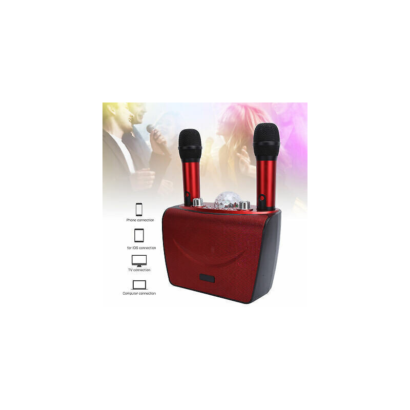 S202 Bluetooth Karaoke mikrofon koos kõlariga, 2 tk hind ja info | Mikrofonid | kaup24.ee