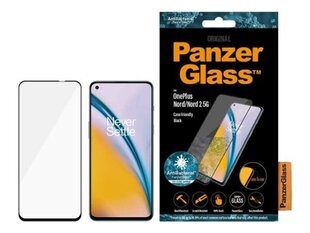 PanzerGlass kaitseklaas OnePlus Nord, must цена и информация | Защитные пленки для телефонов | kaup24.ee
