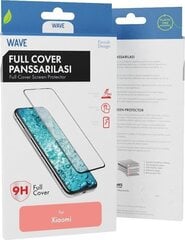 Wave kaitseklaas Full Cover, Xiaomi Redmi 9C/Redmi 9A, must цена и информация | Защитные пленки для телефонов | kaup24.ee