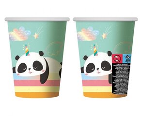 Pabertopsid Dreaming Panda, 266 ml, 24 tk. hind ja info | Ühekordsed nõud | kaup24.ee