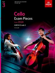 Cello Exam Pieces from 2024, ABRSM Grade 3, Cello Part hind ja info | Kunstiraamatud | kaup24.ee