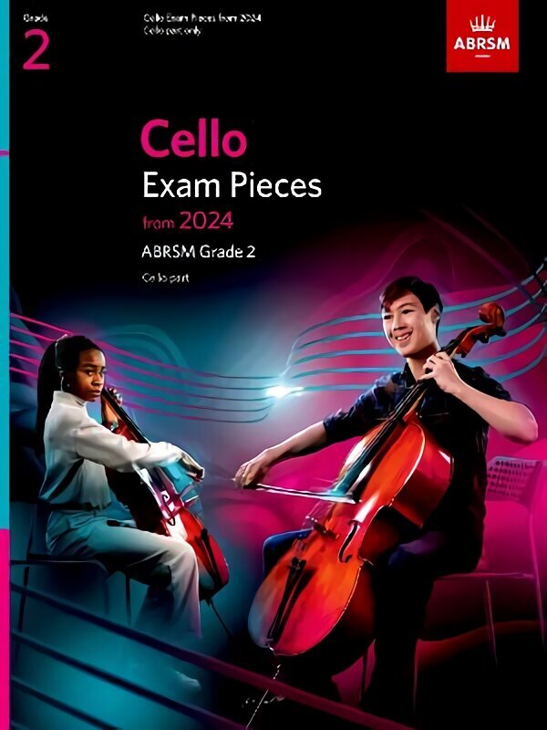 Cello Exam Pieces from 2024, ABRSM Grade 2, Cello Part hind ja info | Kunstiraamatud | kaup24.ee