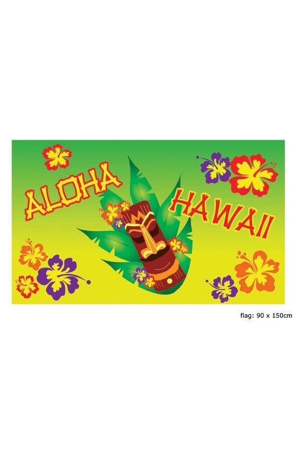 Hawaii lipp, 90x150 hind ja info | Karnevali kostüümid | kaup24.ee