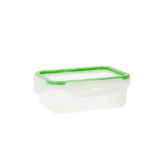 Karp Quid Greenery 1 L Läbipaistev Plastmass (Pack 4x) hind ja info | Toidu säilitusnõud | kaup24.ee