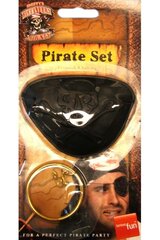 Серьги и пиратска повязка на глаз цена и информация | Карнавальные костюмы | kaup24.ee