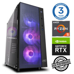 INTOP Ryzen 5 3600 16GB 240SSD M.2 NVME RTX4060Ti 8GB no-OS hind ja info | Lauaarvutid | kaup24.ee