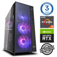 INTOP Ryzen 5 3600 16GB 240SSD M.2 NVME+2TB RTX4060Ti 8GB no-OS