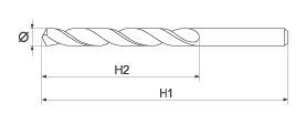 16mm metallipuur HSS L178 din338 m35 co-hss 4160 цена и информация | Механические инструменты | kaup24.ee