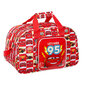 Spordikott Cars Let's race Punane Valge (40 x 24 x 23 cm) hind ja info | Spordikotid, seljakotid | kaup24.ee