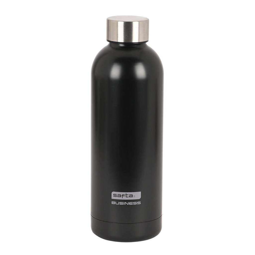 Roostevabast Terasest Plasku Safta Black 500 ml, must hind ja info | Joogipudelid | kaup24.ee