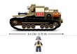 Konstruktor Sluban Small Italian Tank, 183 osa hind ja info | Klotsid ja konstruktorid | kaup24.ee