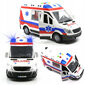 Mänguauto Ambulance valguse ja heliga Mega creative hind ja info | Poiste mänguasjad | kaup24.ee