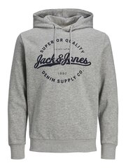 Мужская толстовка Jack & Jones 12236185*01, светло-серая, 5715426226303 цена и информация | Мужские толстовки | kaup24.ee