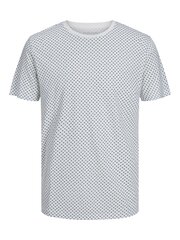 Jack & Jones meeste T-särk 12237484*02, valge 5715426299192 hind ja info | Meeste T-särgid | kaup24.ee