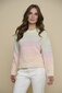 Rino & Pelle naiste džemper DEXTRA*01, roosa/roheline 8720529175882 цена и информация | Naiste kampsunid | kaup24.ee