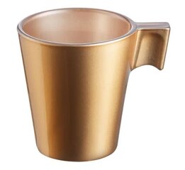 Чашка для эспрессо Luminarc Flashy Neo Gold, 80 мл цена и информация | Стаканы, фужеры, кувшины | kaup24.ee