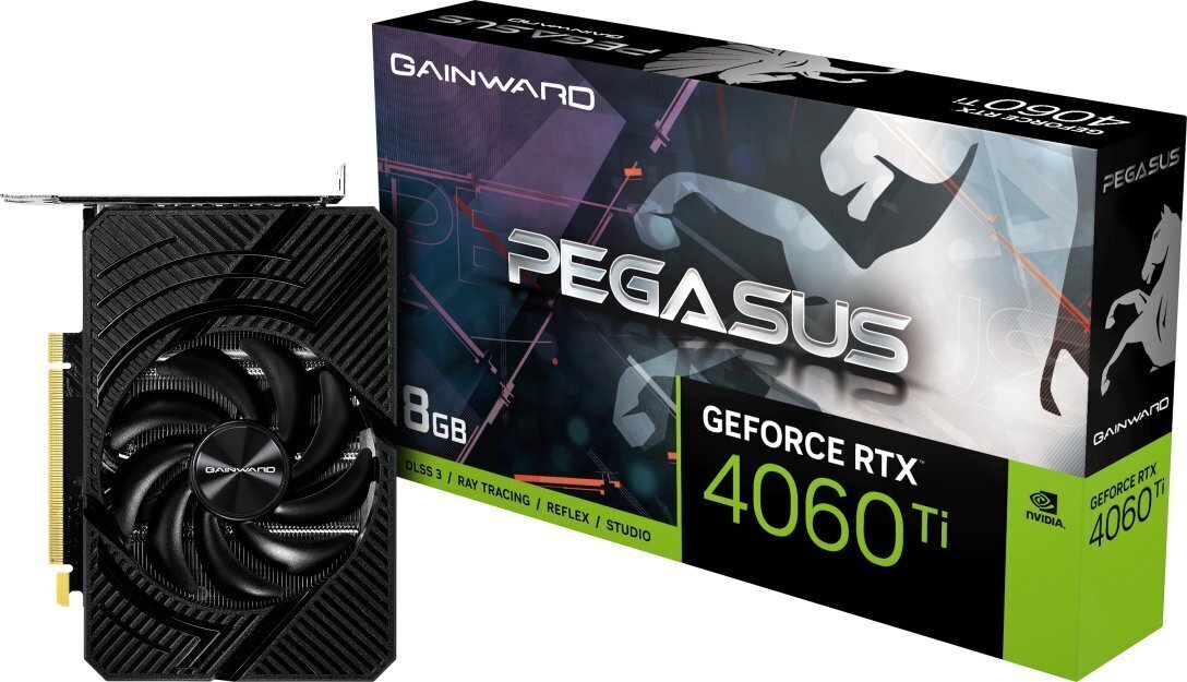 Gainward GeForce RTX 4060 Ti Pegasus (NE6406T019P1-1060E) цена и информация | Videokaardid (GPU) | kaup24.ee