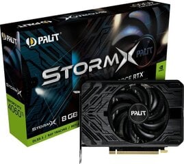 Palit GeForce RTX 4060 Ti StormX (NE6406T019P1-1060F) hind ja info | Videokaardid (GPU) | kaup24.ee