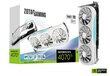 Zotac Gaming GeForce RTX 4070 Ti Trinity OC White Edition (ZT-D40710Q-10P) цена и информация | Videokaardid (GPU) | kaup24.ee