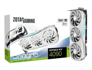 Zotac Gaming GeForce RTX 4090 Trinity OC White Edition (ZT-D40900Q-10P) hind ja info | Videokaardid (GPU) | kaup24.ee