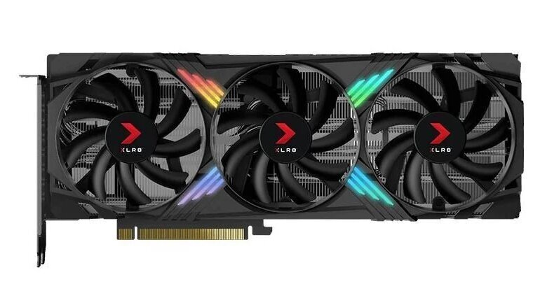 PNY GeForce RTX 4060 Ti XLR8 Gaming Verto Epic-X RGB Triple Fan DLSS 3 (VCG4060T8TFXXPB1) цена и информация | Videokaardid (GPU) | kaup24.ee