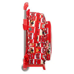Школьный рюкзак с колесиками Cars Let's race цена и информация | Школьные рюкзаки, спортивные сумки | kaup24.ee